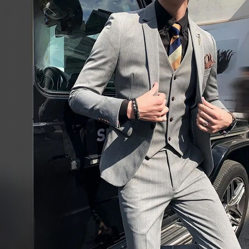 Men'S Urban Formal Wear - Мужской костюм Slim Fit: Формальный смокинг