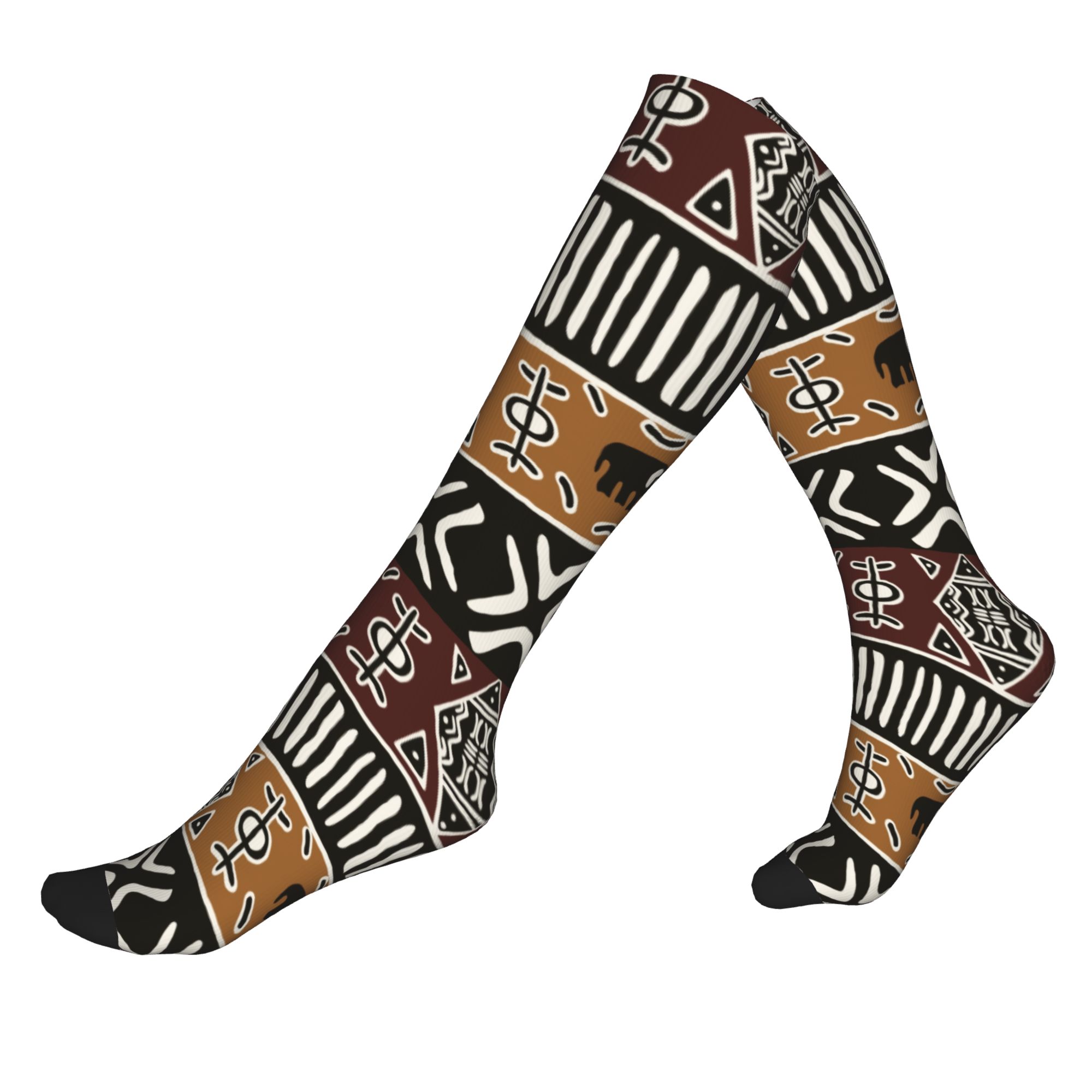 Men'S Ethnic & Formal Designer Wear Studio S - Традиционные африканские этнические компрессионные носки с