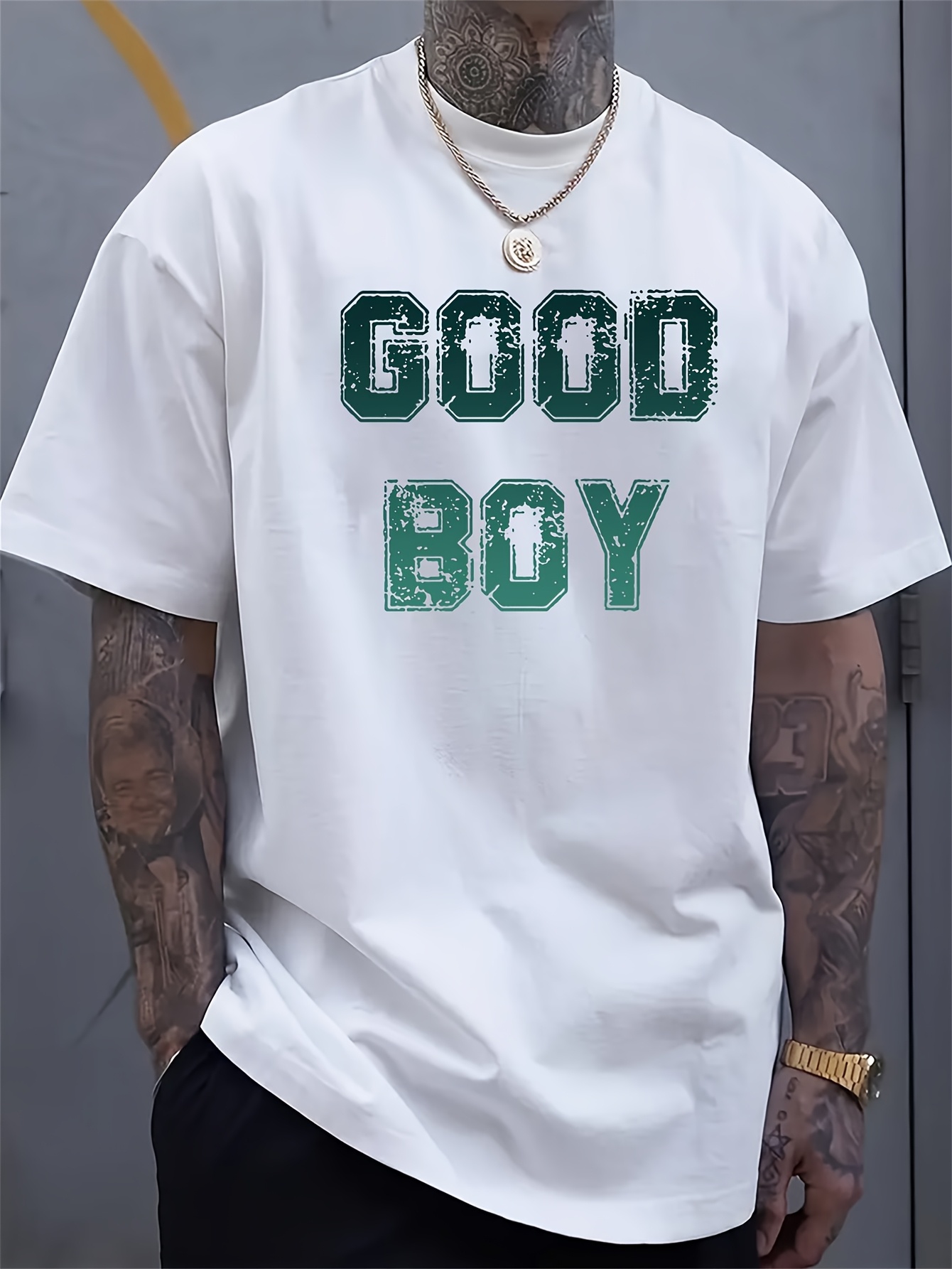 Men'S Urban Formal Wear - Мужская футболка с принтом 