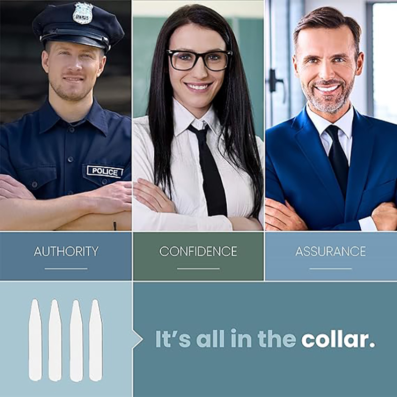 3 пары стопор для воротников и – обзор и цена Collar Stay Metal