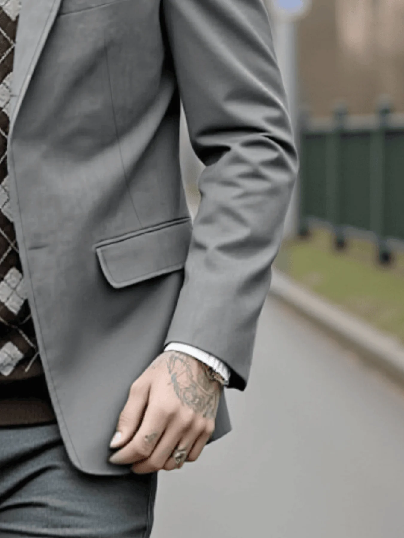 Весенняя мужская однобортная к – обзор и цена Men'S Urban Formal Wear