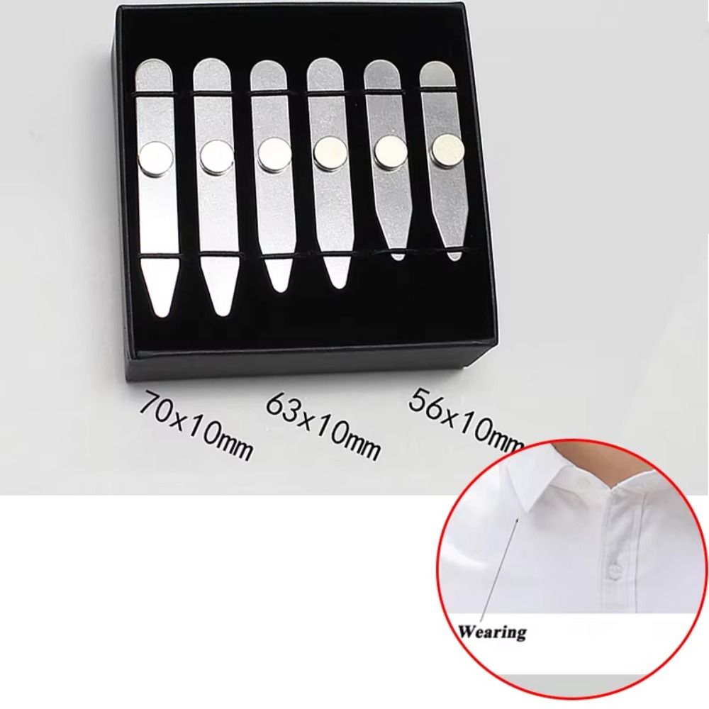 Новые магнитные вставки-фиксат – обзор и цена Collar Stay Metal