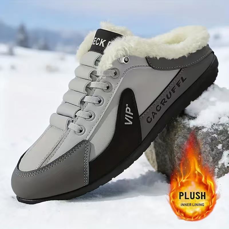 Мужская зимняя домашняя обувь  – обзор и цена Formal Men Daily Wear Slippers