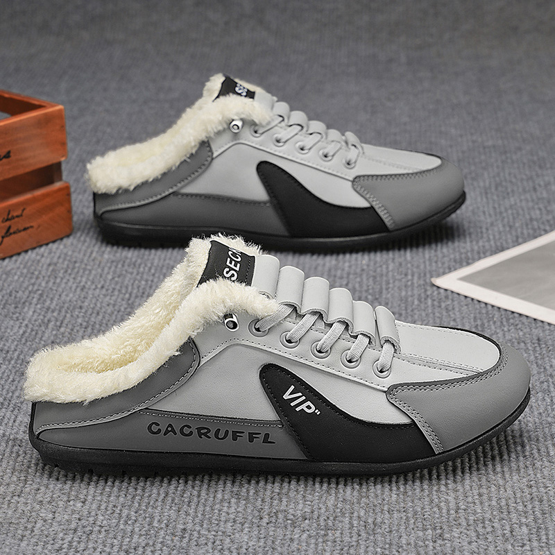 Мужская зимняя домашняя обувь  – обзор и цена Formal Men Daily Wear Slippers