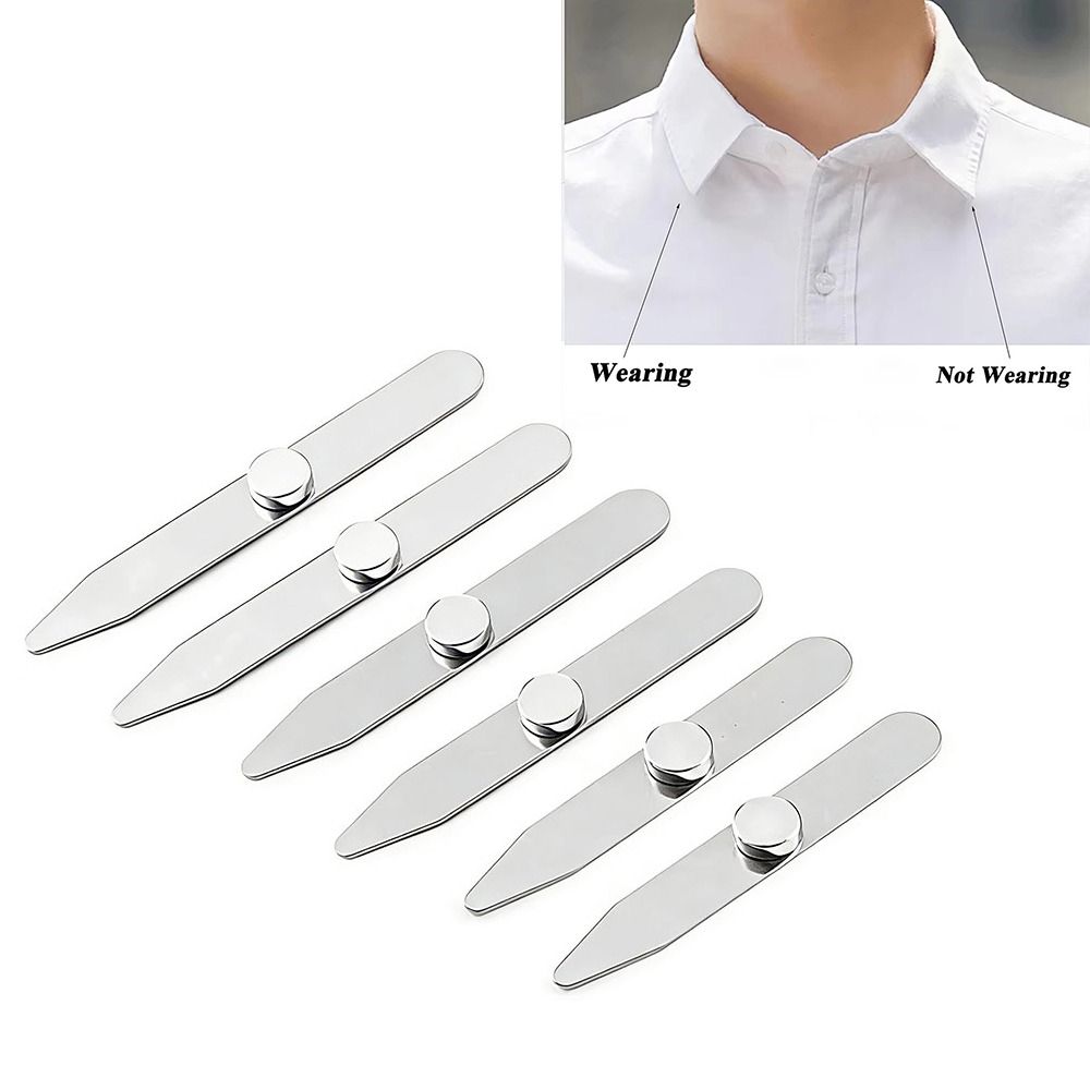 Новые магнитные вставки-фиксат – обзор и цена Collar Stay Metal